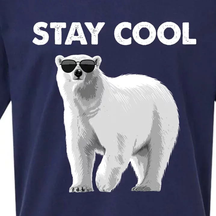 Cool Polar Bear For Men Women Kids Polar Bear Lover Sueded Cloud Jersey T-Shirt