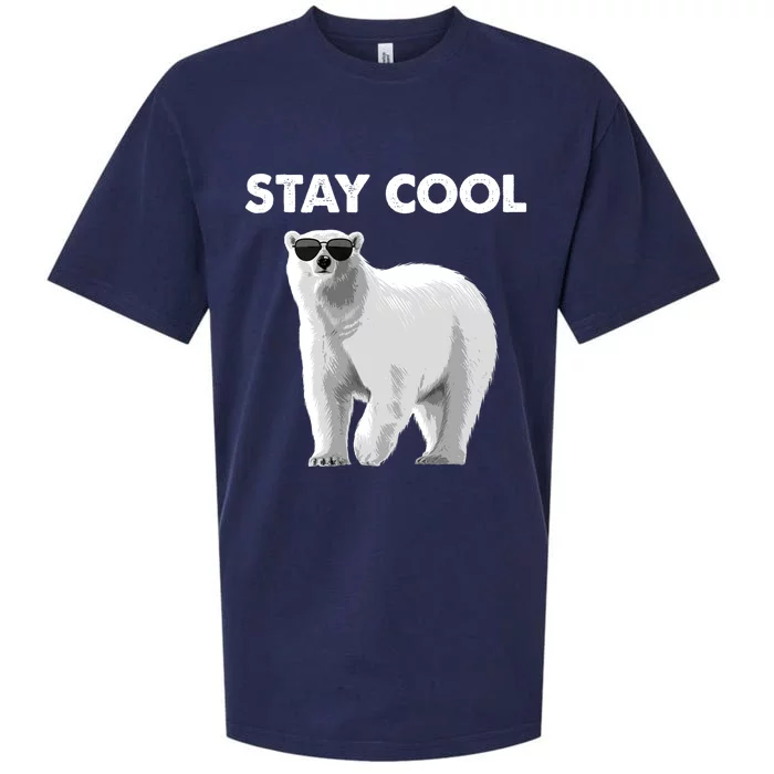 Cool Polar Bear For Men Women Kids Polar Bear Lover Sueded Cloud Jersey T-Shirt