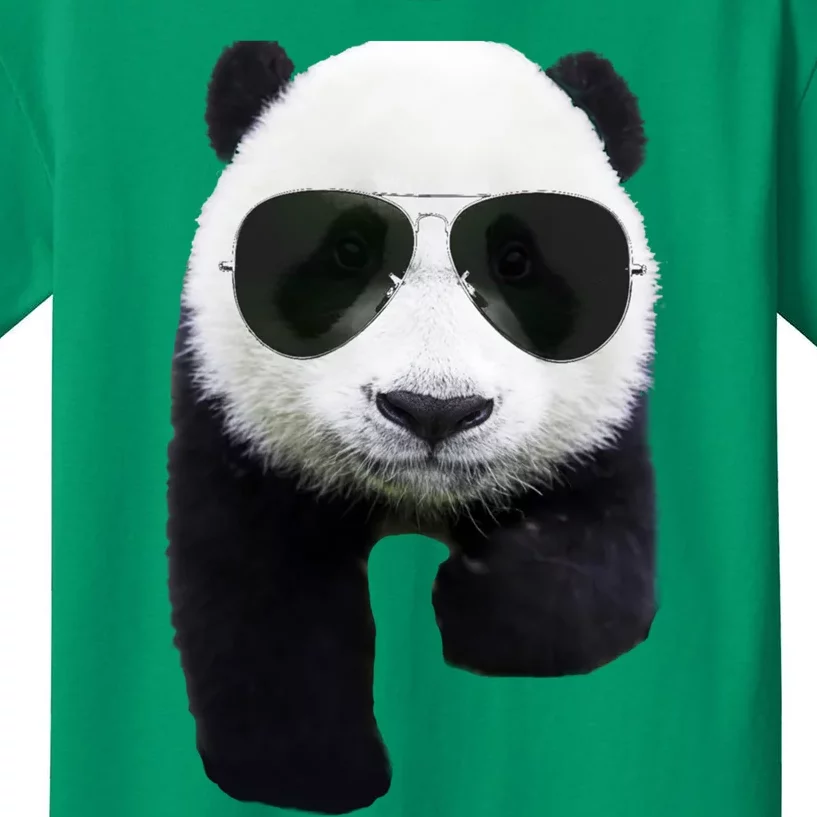 Cool Panda Bear Kids T-Shirt