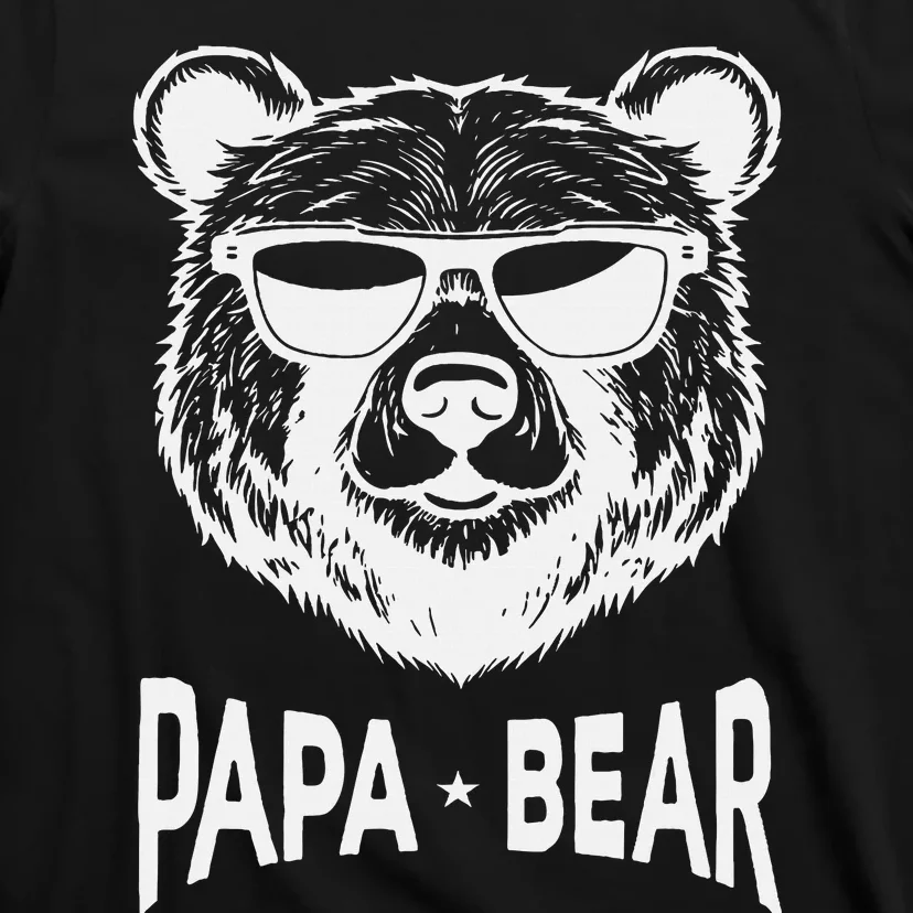 Cool  Papa Bear Fathers Day Idea For Dad Hilarious Gramp T-Shirt