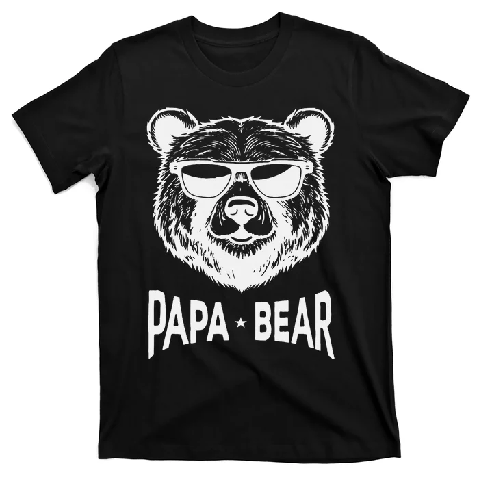 Cool  Papa Bear Fathers Day Idea For Dad Hilarious Gramp T-Shirt