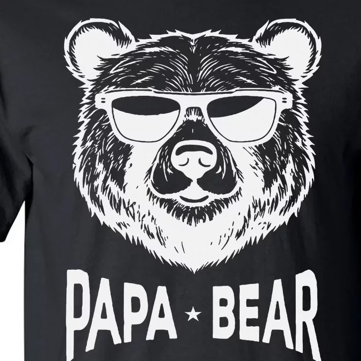 Cool  Papa Bear Fathers Day Idea For Dad Hilarious Gramp Tall T-Shirt