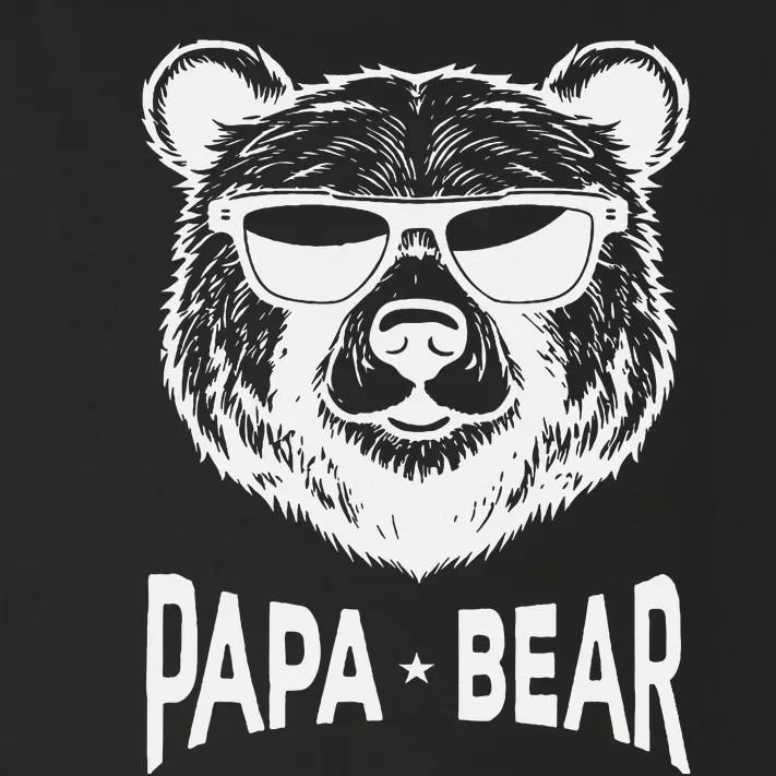 Cool  Papa Bear Fathers Day Idea For Dad Hilarious Gramp Toddler Long Sleeve Shirt