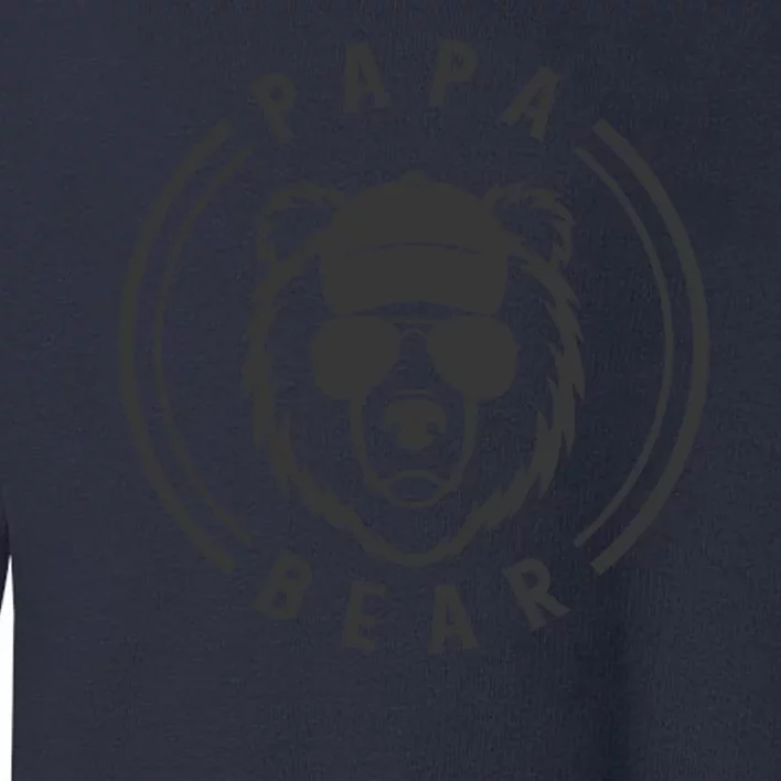 Cool Papa Bear Toddler Sweatshirt