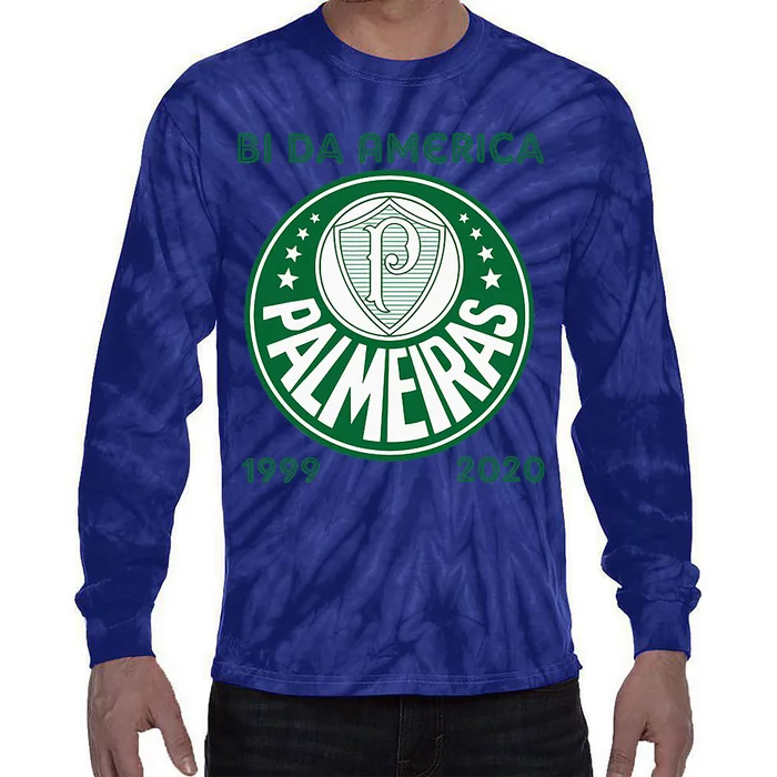 Camiseta Palmeiras Bi America Brasil Soccer Tie-Dye Long Sleeve Shirt