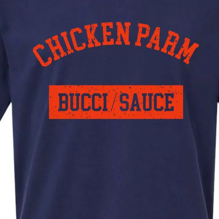 Chicken Parm Bucci Sauce Sueded Cloud Jersey T-Shirt