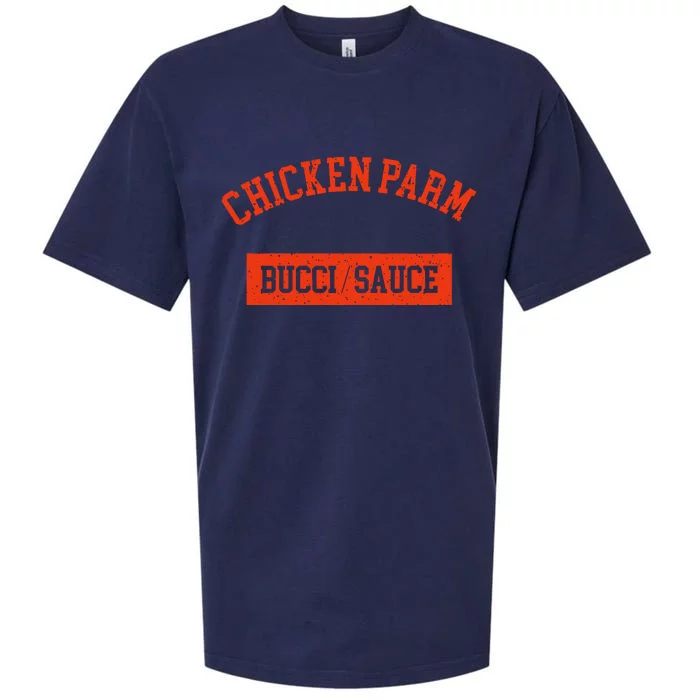 Chicken Parm Bucci Sauce Sueded Cloud Jersey T-Shirt