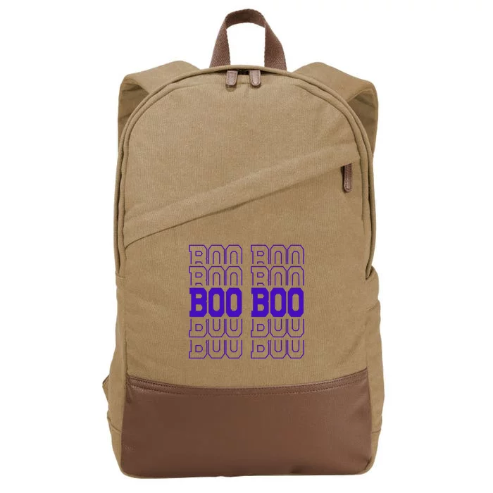 Cute Personalized Boo Boo Birthday Matching Family Cotton Canvas Backpack