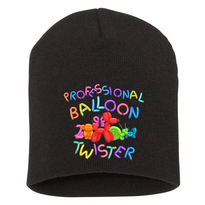 Cute Professional Balloon Animal Twister Party Short Acrylic Beanie