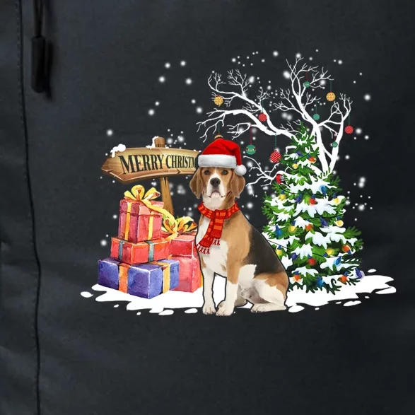 Christmas Pajama Beagle Tree Xmas Puppy Dog Meaningful Gift Daily Commute Backpack