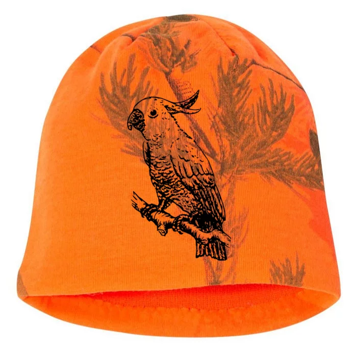 Cockatoo Parrot Bird Kati - Camo Knit Beanie