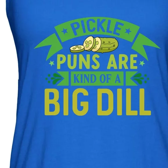 Crunchy Pickle Brine Puns Are Kind Of A Big Vegan Dill Gift Ladies Essential Flowy Tank