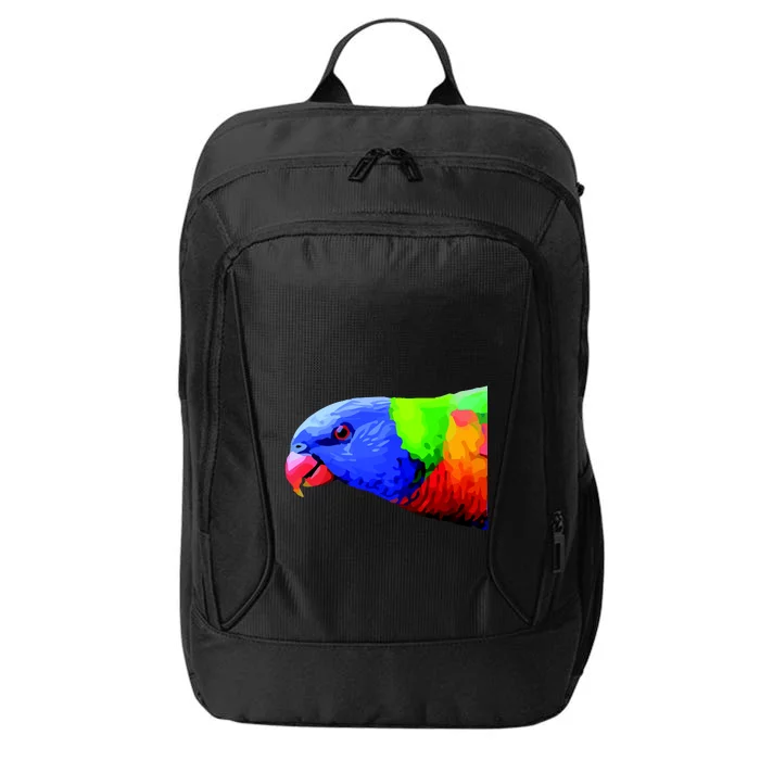 Cool Parrot Bird Funny Side Action City Backpack