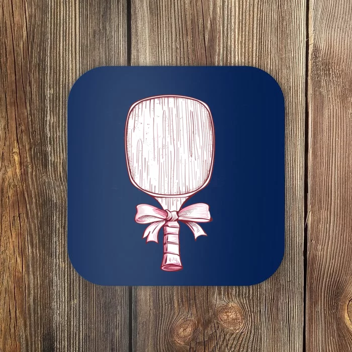 Cute Pickle Ball Coaster