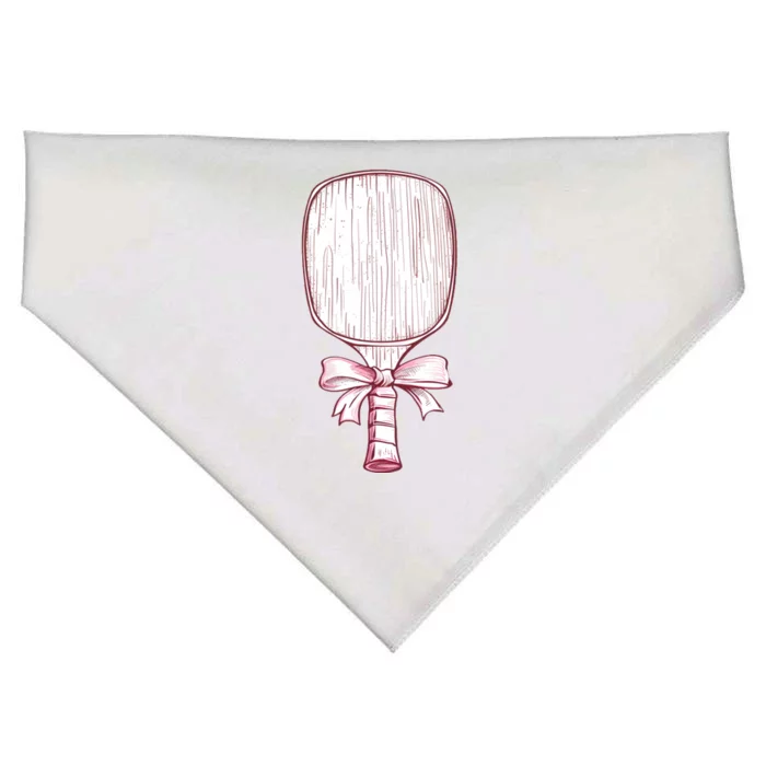 Cute Pickle Ball USA-Made Doggie Bandana