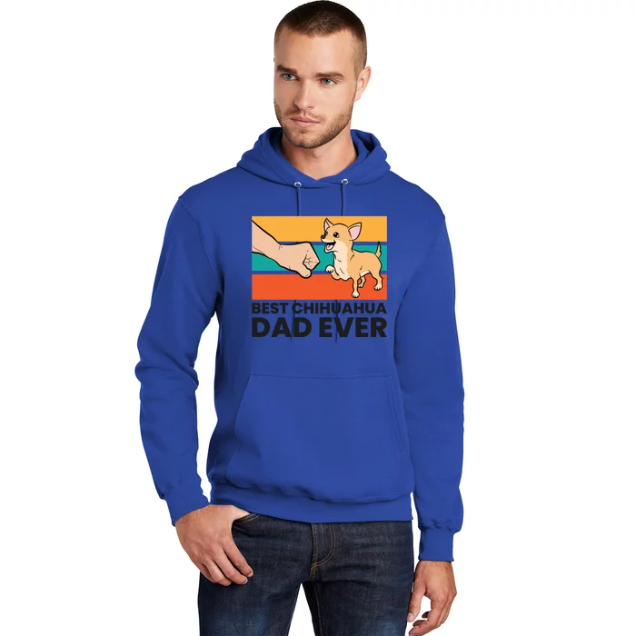 Chihuahua Papa Best Chihuahua Dad Ever Gift Hoodie