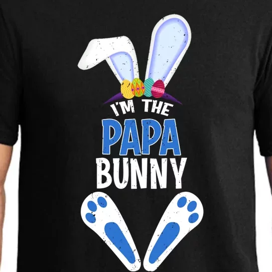 Cute Papa Bunny Costume Easter Matching Family Cool Gift Pajama Set