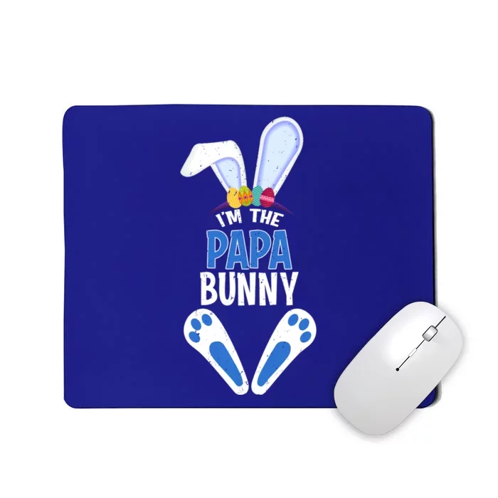 Cute Papa Bunny Costume Easter Matching Family Cool Gift Mousepad