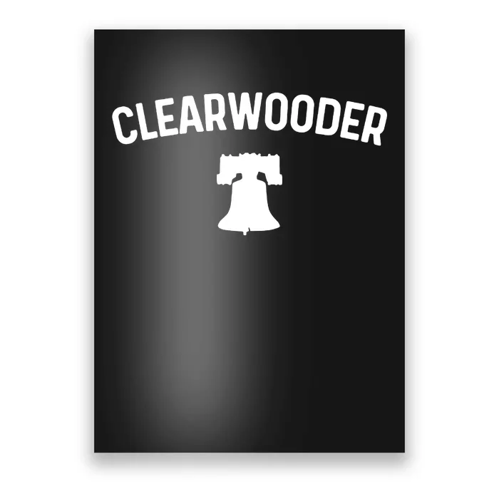 Clearwooder Philly Baseball Lovers Poster