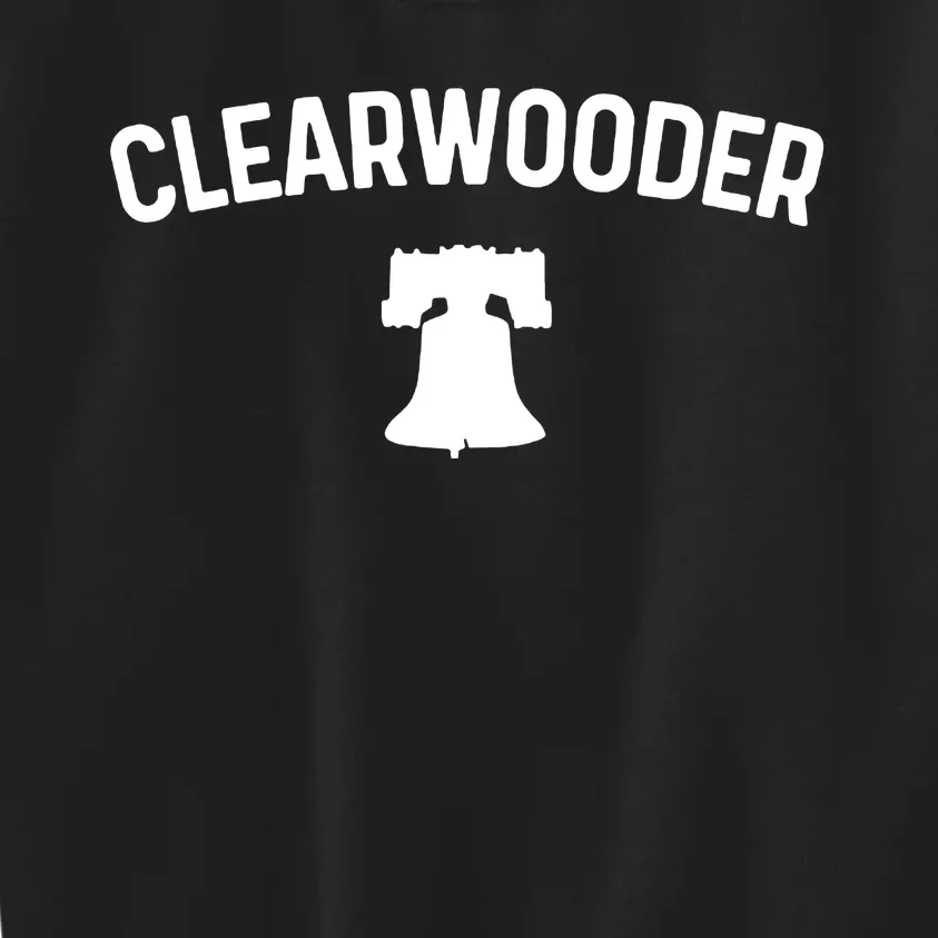 Clearwooder Philly Baseball Lovers Kids Sweatshirt