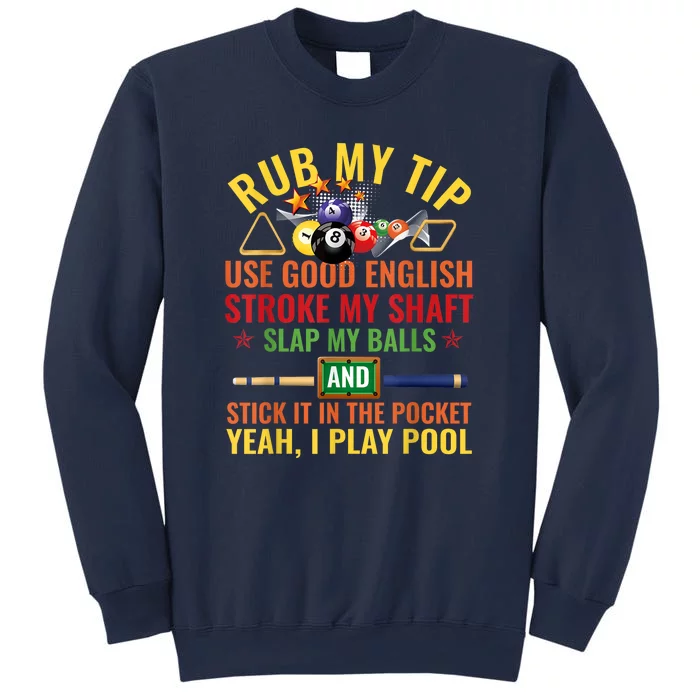 Cool Pool Billiards Billiard Player Table Sport Game Play Gift Sweatshirt