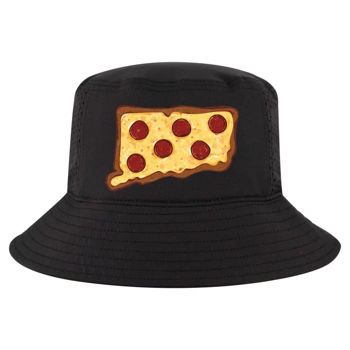 Connecticut Pizza Cool Comfort Performance Bucket Hat