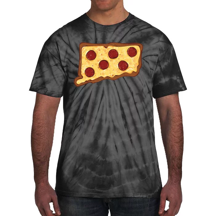 Connecticut Pizza Tie-Dye T-Shirt