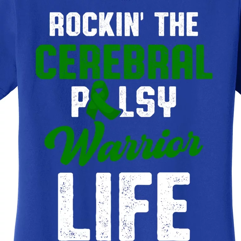 Cerebral Palsy Cp Awareness Illness Warrior Survivor Gift Women's T-Shirt