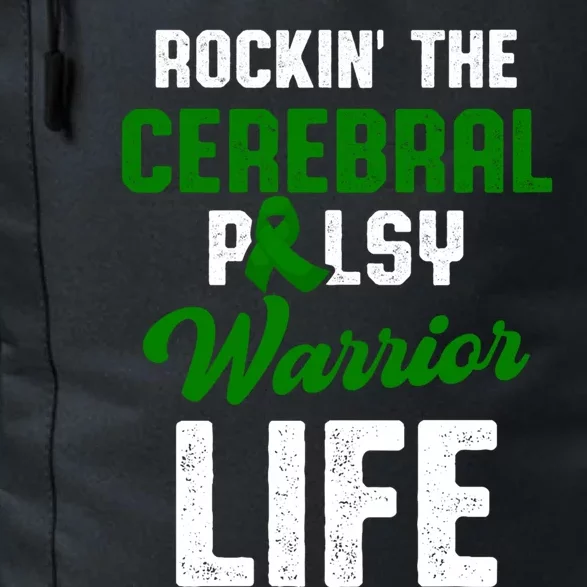 Cerebral Palsy Cp Awareness Illness Warrior Survivor Gift Daily Commute Backpack