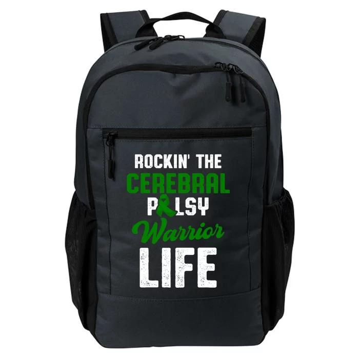 Cerebral Palsy Cp Awareness Illness Warrior Survivor Gift Daily Commute Backpack