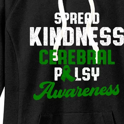 Cerebral Palsy Cp Awareness Intellectual Warrior Survivor Great Gift Women's Fleece Hoodie