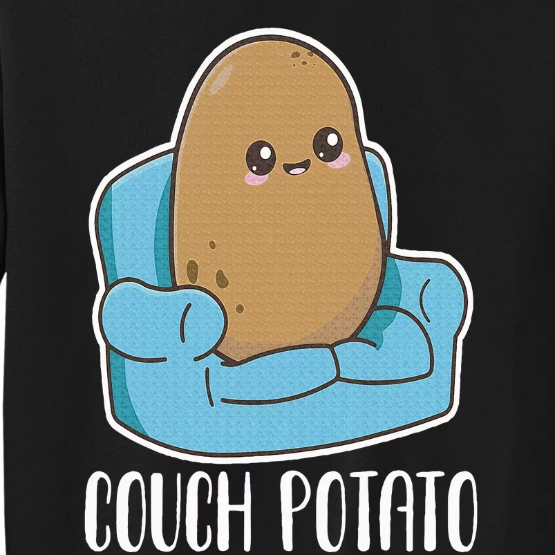 Couch Potato Cute Kawaii Funny Potato Costume Sweatshirt