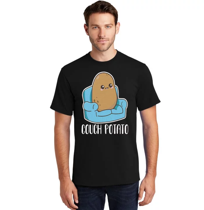 Couch Potato Cute Kawaii Funny Potato Costume Tall T-Shirt