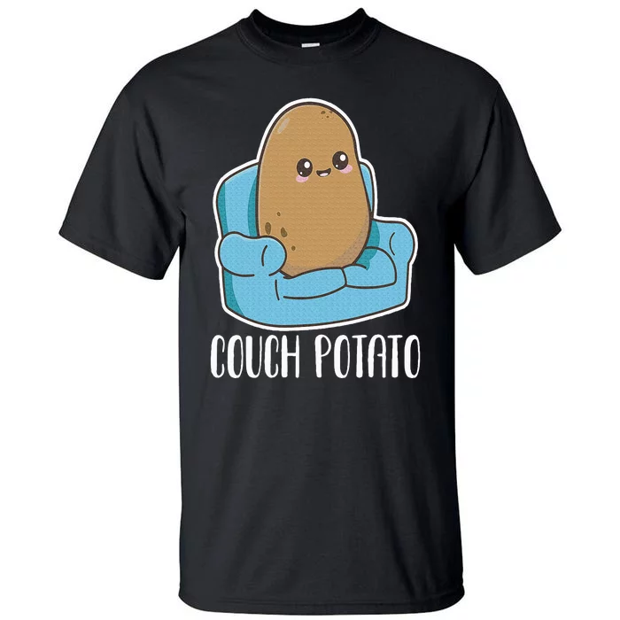 Couch Potato Cute Kawaii Funny Potato Costume Tall T-Shirt