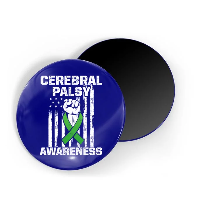 Cerebral Palsy Cp Awareness Overcoming Us Warrior Survivor Cute Gift Magnet