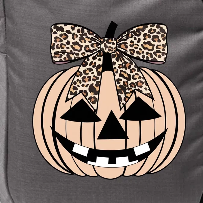 Cheetah Pumpkin Cute Halloween Impact Tech Backpack