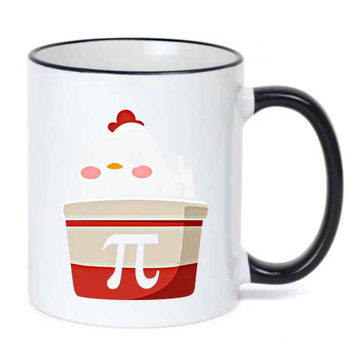 Chicken Pi Chicke Pie Funny Math Teacher Humor Top Gift Black Color Changing Mug