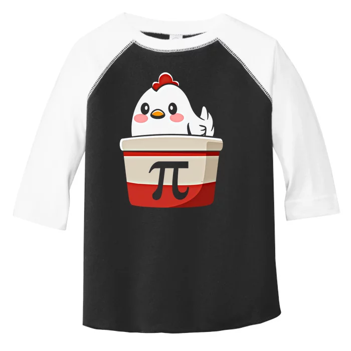 Chicken Pi Chicke Pie Funny Math Teacher Humor Top Gift Toddler Fine Jersey T-Shirt