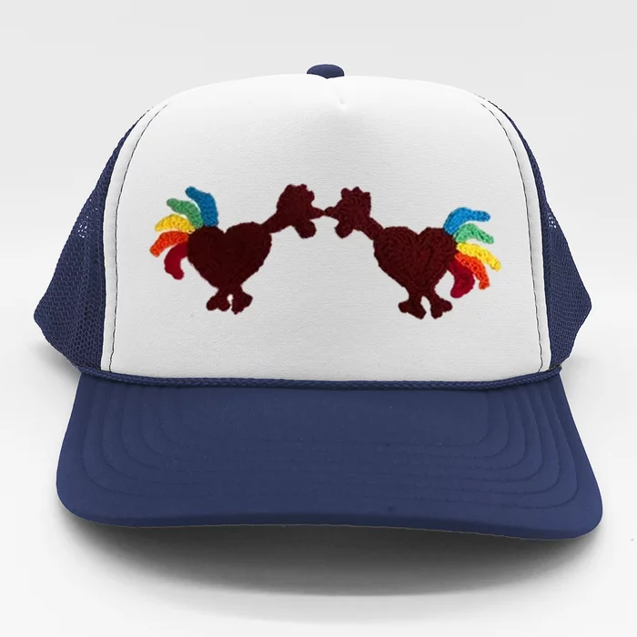 Clintonville Pride Cfa Ing Roosters Gift Trucker Hat