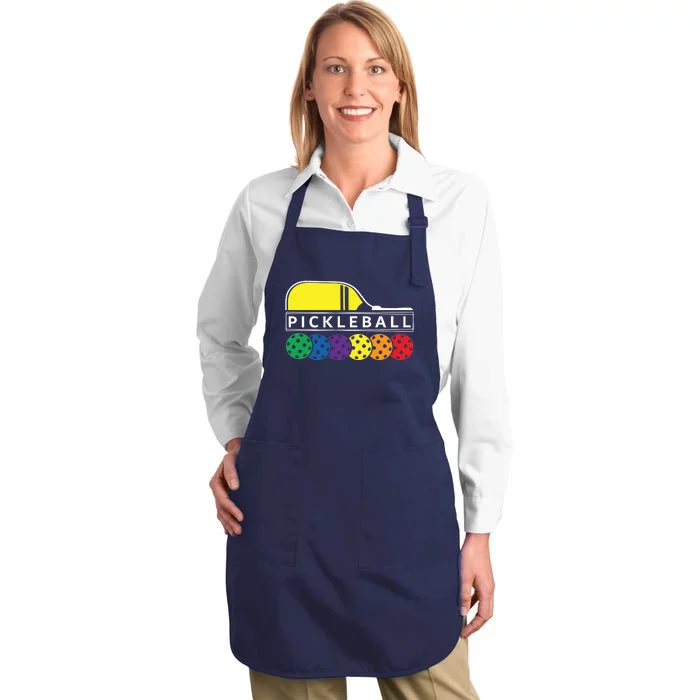 Classic Pickleball Full-Length Apron With Pocket