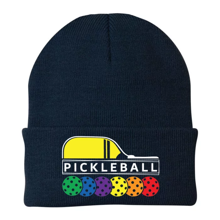 Classic Pickleball Knit Cap Winter Beanie