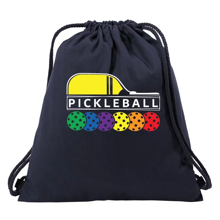 Classic Pickleball Drawstring Bag