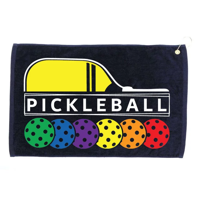 Classic Pickleball Grommeted Golf Towel