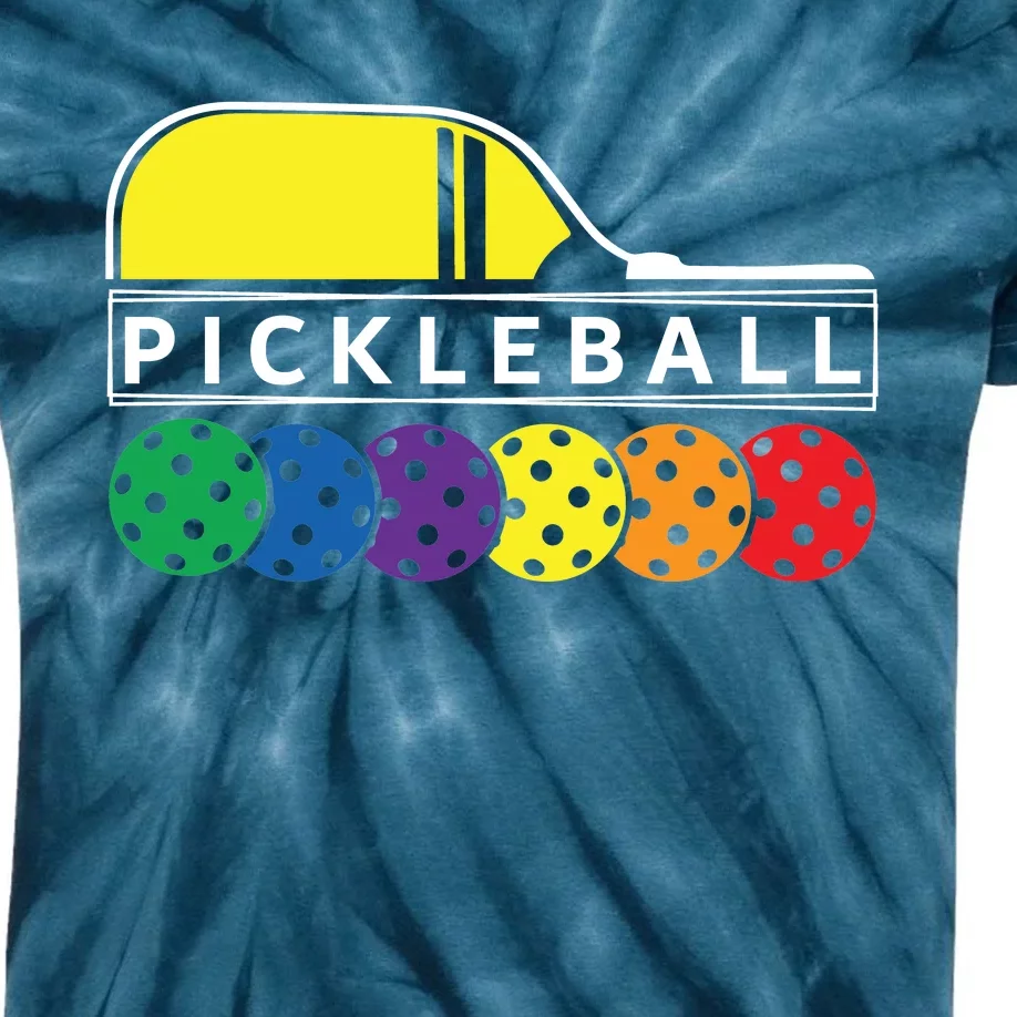 Classic Pickleball Kids Tie-Dye T-Shirt