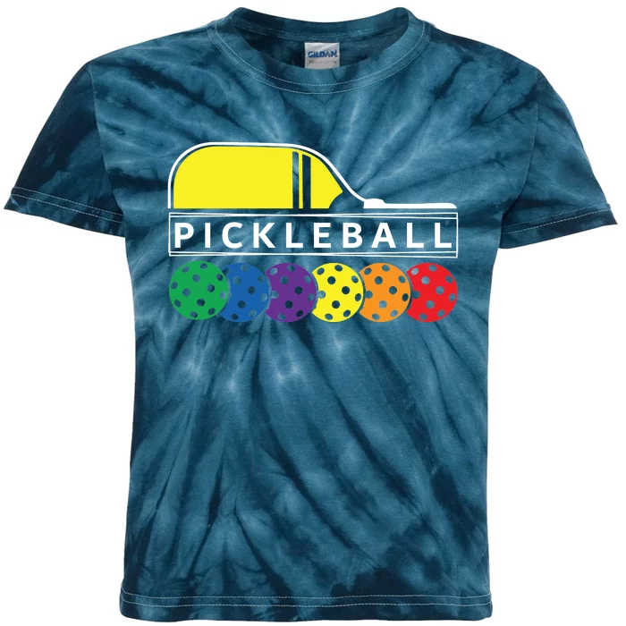 Classic Pickleball Kids Tie-Dye T-Shirt