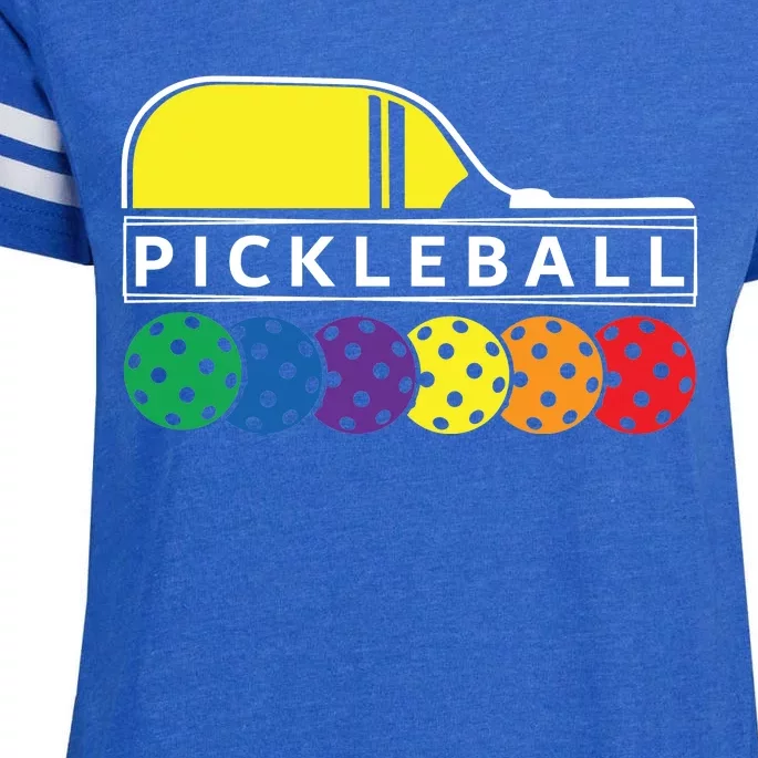 Classic Pickleball Enza Ladies Jersey Football T-Shirt