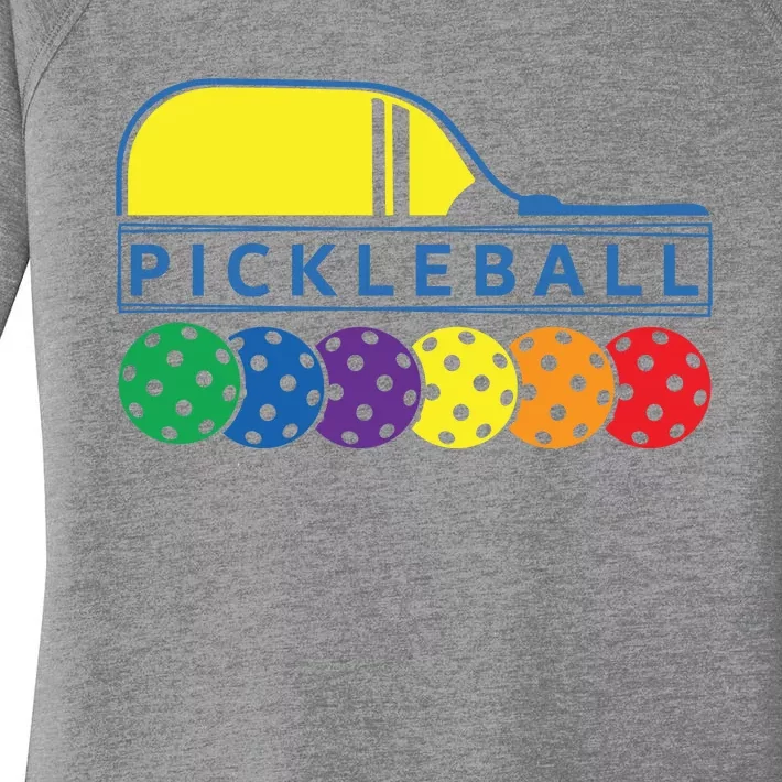 Classic Pickleball Women's Perfect Tri Tunic Long Sleeve Shirt