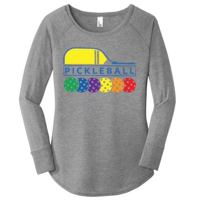 Classic Pickleball Women's Perfect Tri Tunic Long Sleeve Shirt