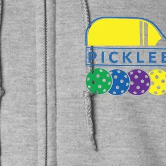 Classic Pickleball Full Zip Hoodie