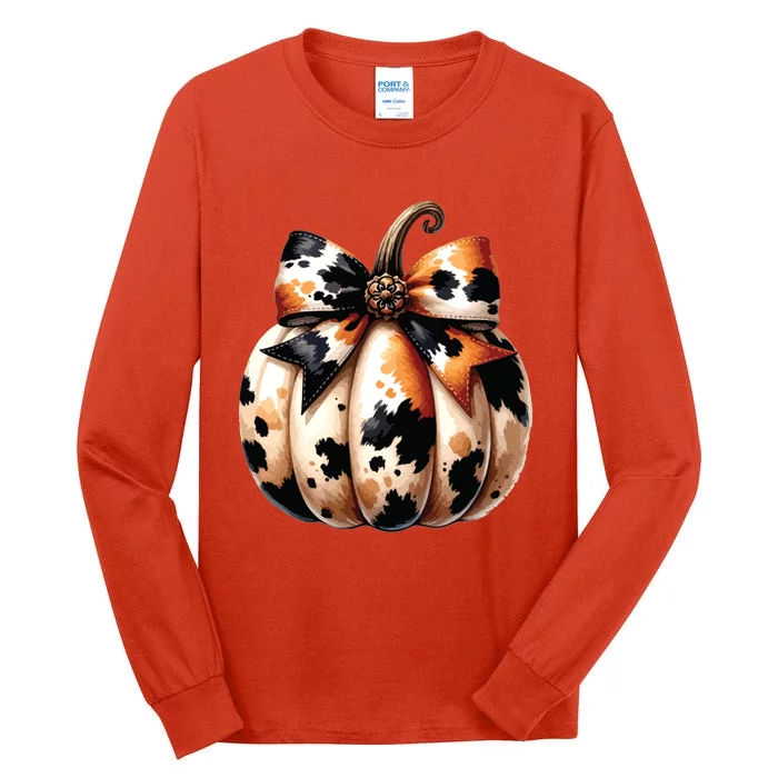 Coquette Pumpkin Tall Long Sleeve T-Shirt